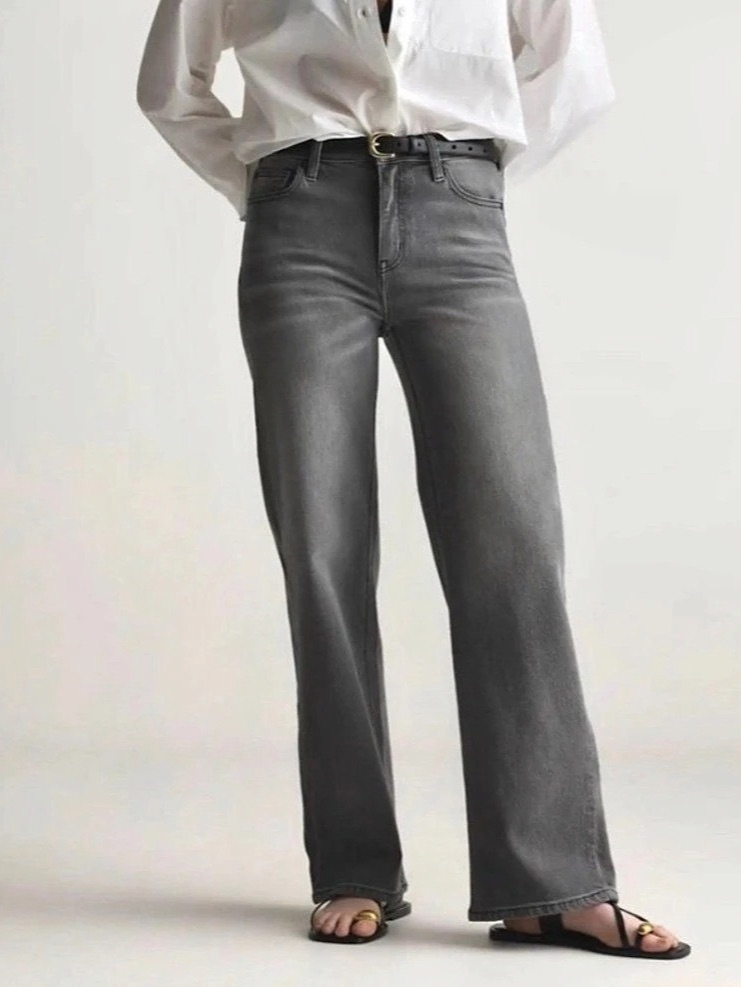 Quince Bella Straight Relaxed Straight Jeans Straight